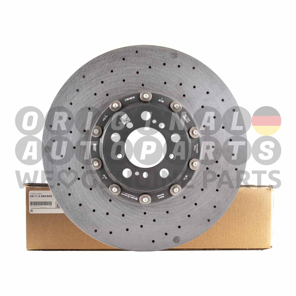 Genuine BMW Brake Disc Carbon Ceramic front left 400x38mm M3 F80 M4 F8