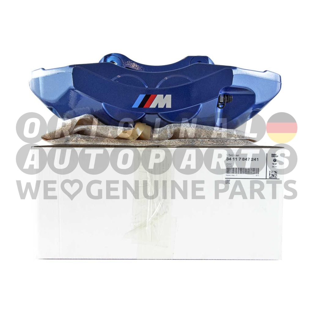 Genuine BMW M Performance Brake Caliper front left X5 F15 E70 X6 F16 E71 34117847241